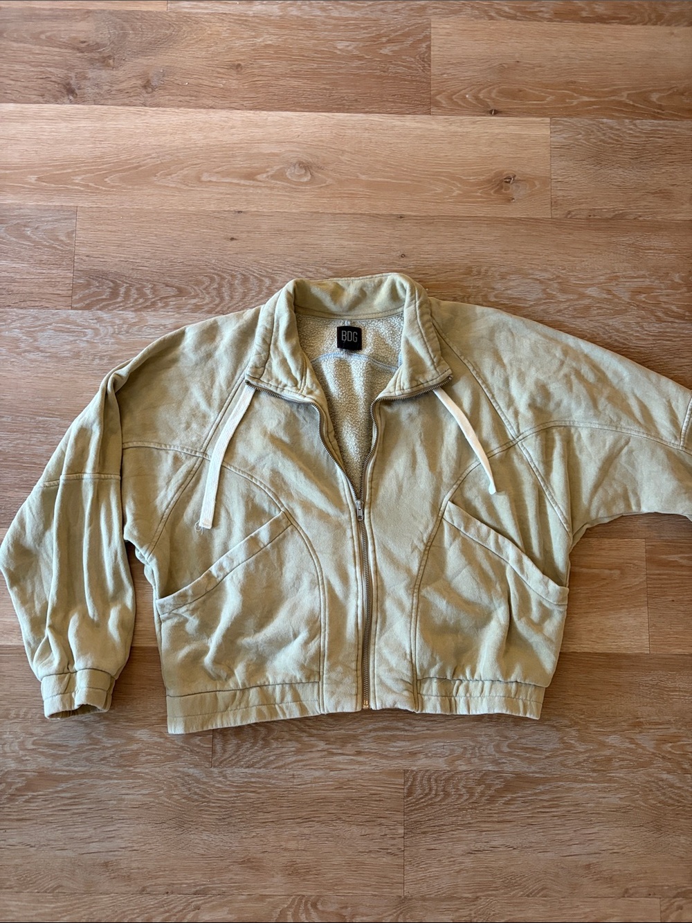 BDG Cropped Bomber Jacket